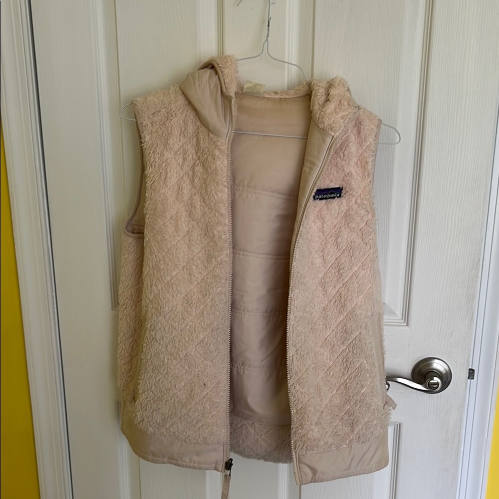 Cream Hooded Vest